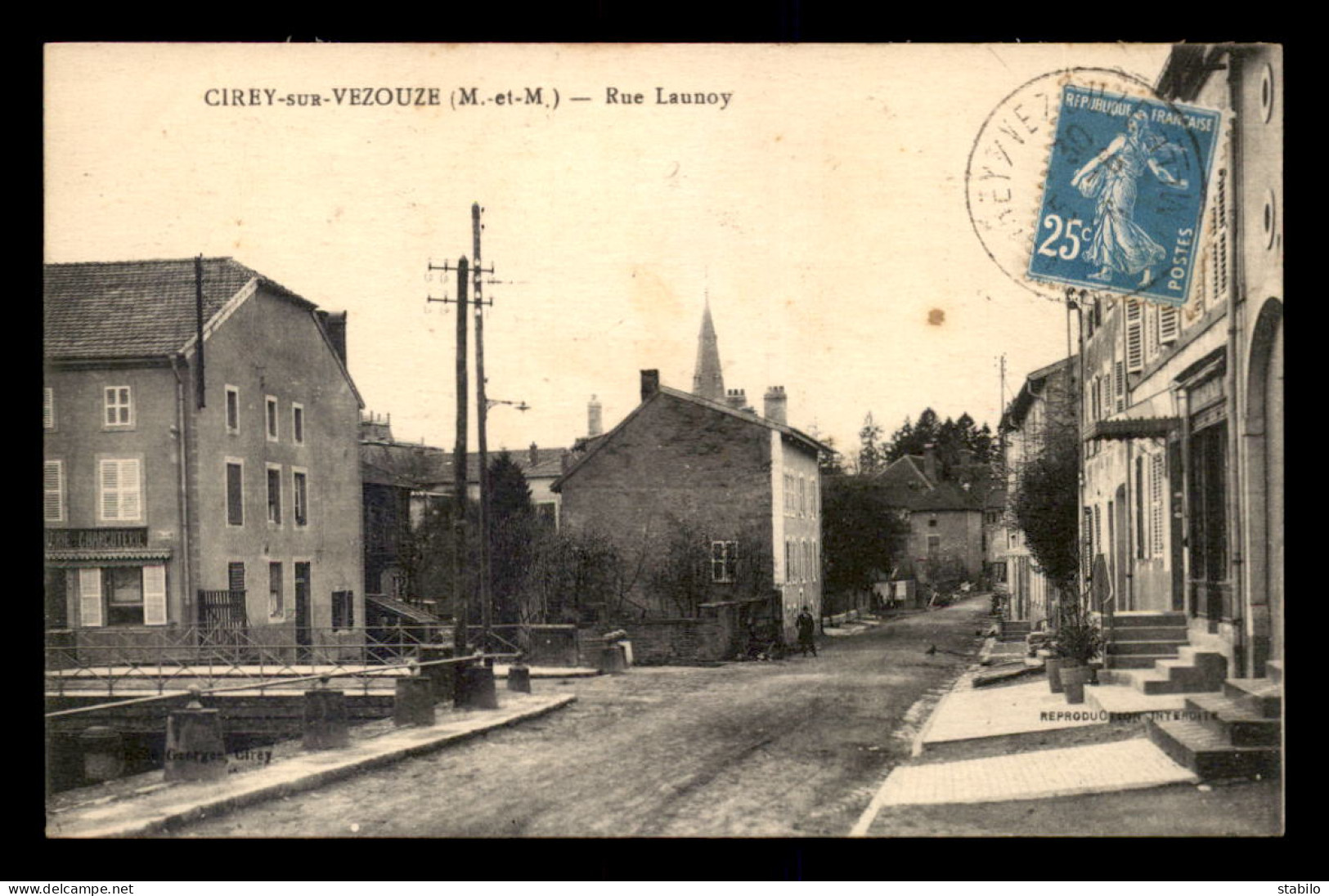 54 - CIREY - RUE LAUNAY - Cirey Sur Vezouze