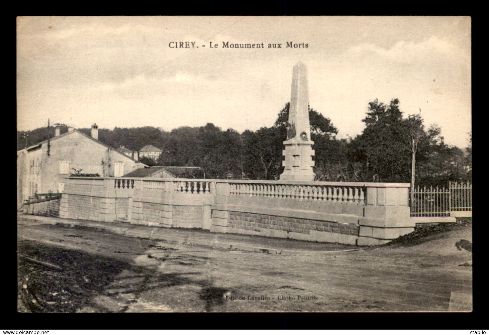 54 - CIREY - LE MONUMENT AUX MORTS - Cirey Sur Vezouze