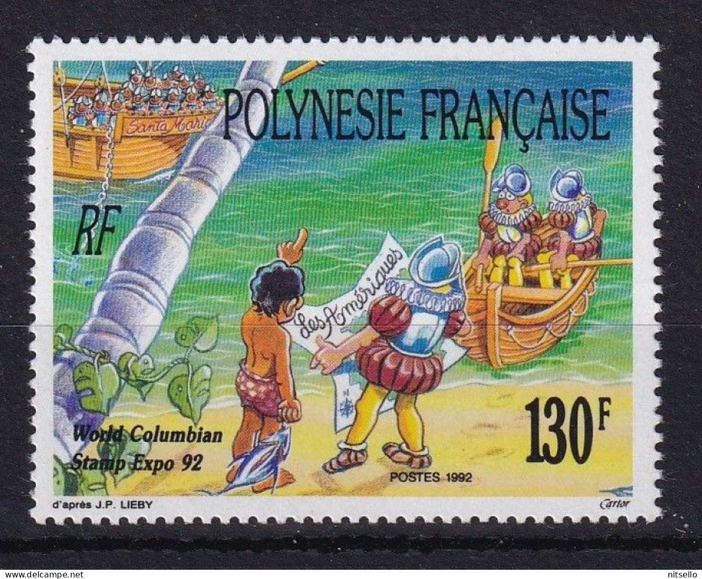 LOTE 2202 D /// (C060)  POLINESIA FRANCESA  - YVERT Nº: 409 **MNH    ¡¡¡ OFERTA - LIQUIDATION - JE LIQUIDE !!! - Unused Stamps