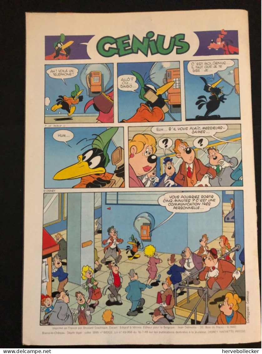 Le Journal De Mickey - Hebdomadaire N° 2249 - 1995 - Disney