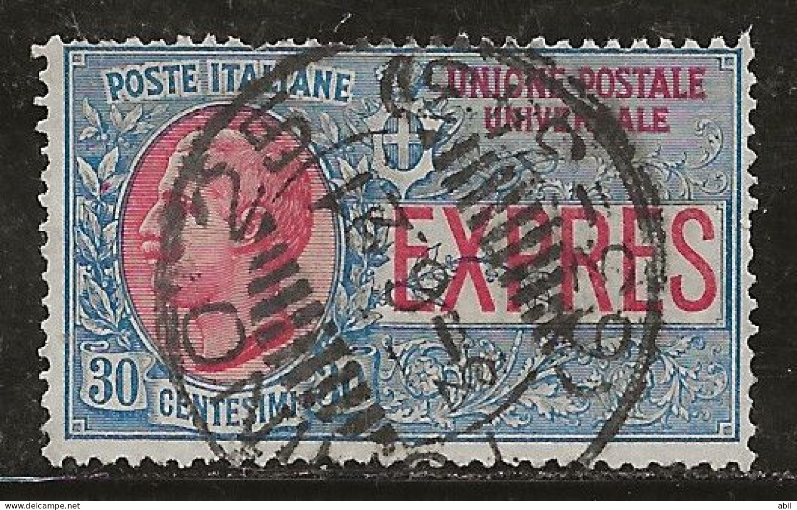 Italie 1908 N°Y.T. ; EX. 2 Obl. - Poste Exprèsse