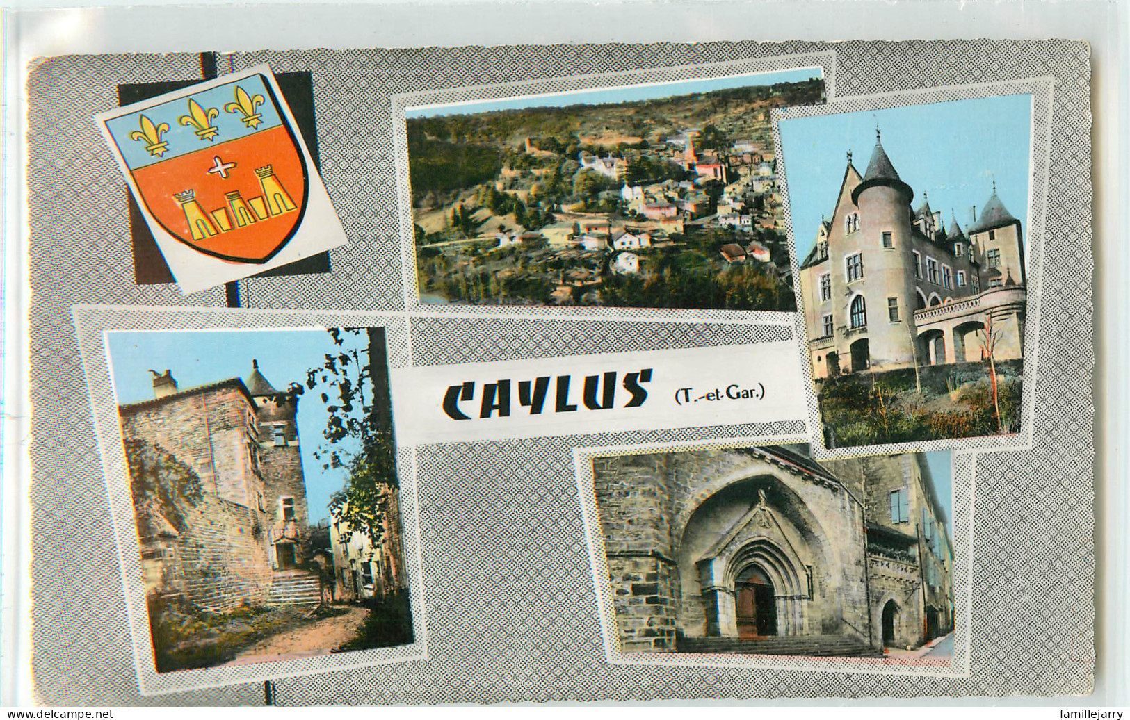 30383 - CAYLUS - CPSM - MULTIVUES - Caylus