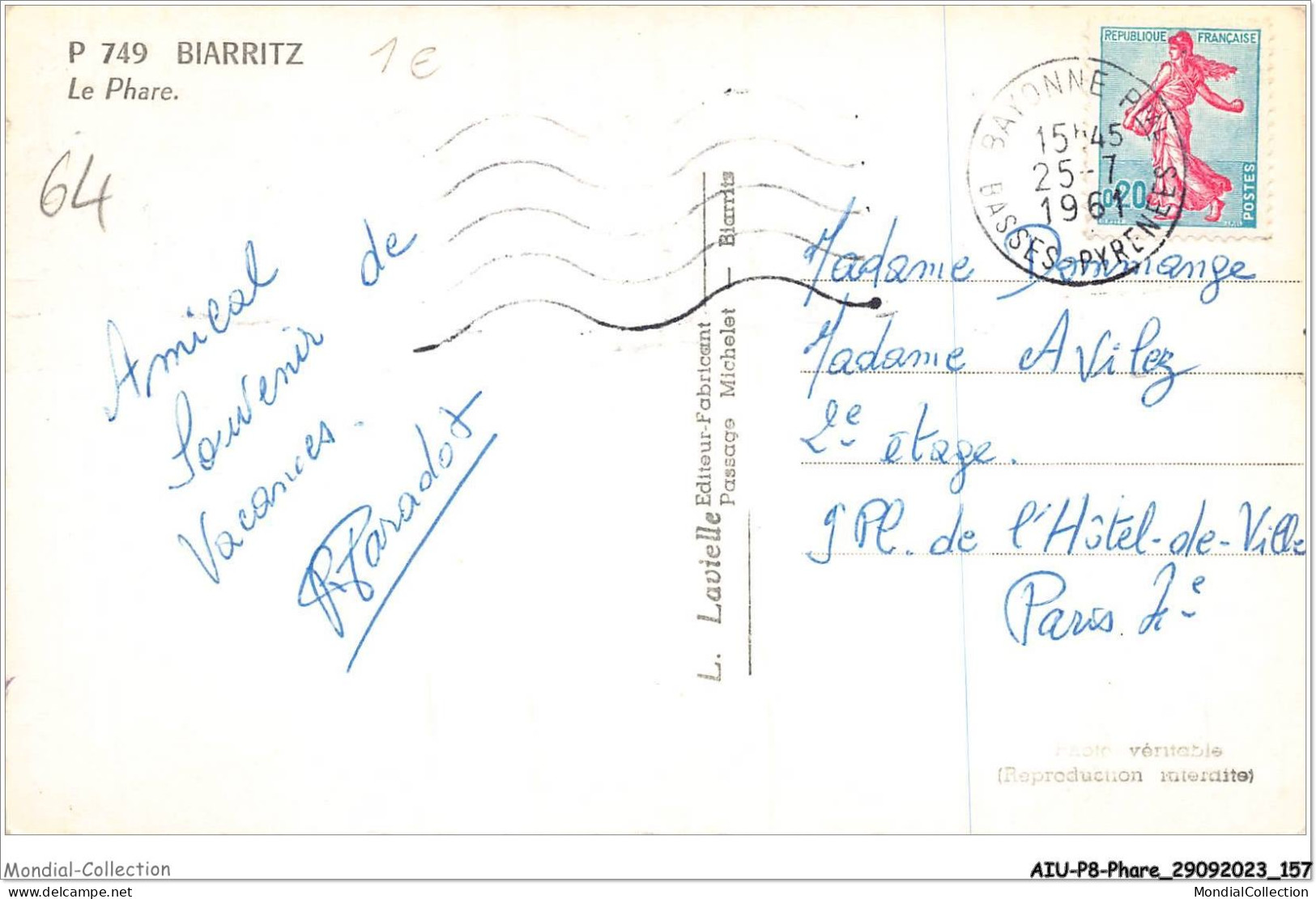 AIUP8-0767 - PHARE - Biarritz - Le Phare - Lighthouses