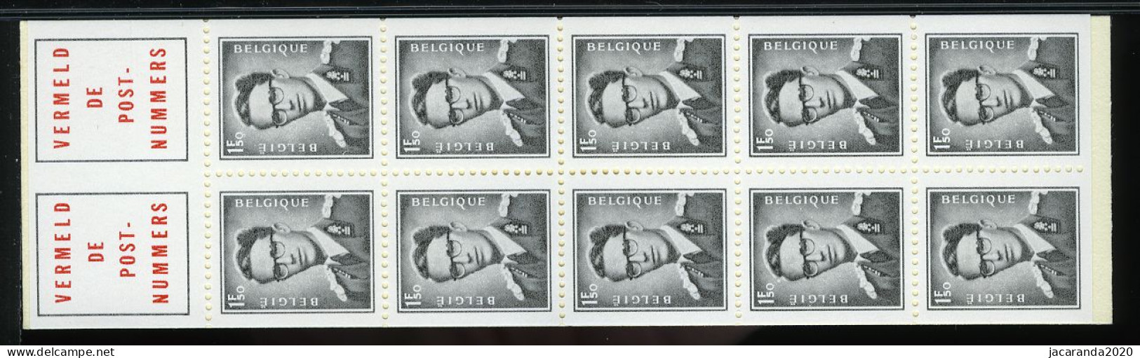 België B4 - Koning Boudewijn - Roi Baudouin - NL - 1970 - 1953-2006 Modern [B]