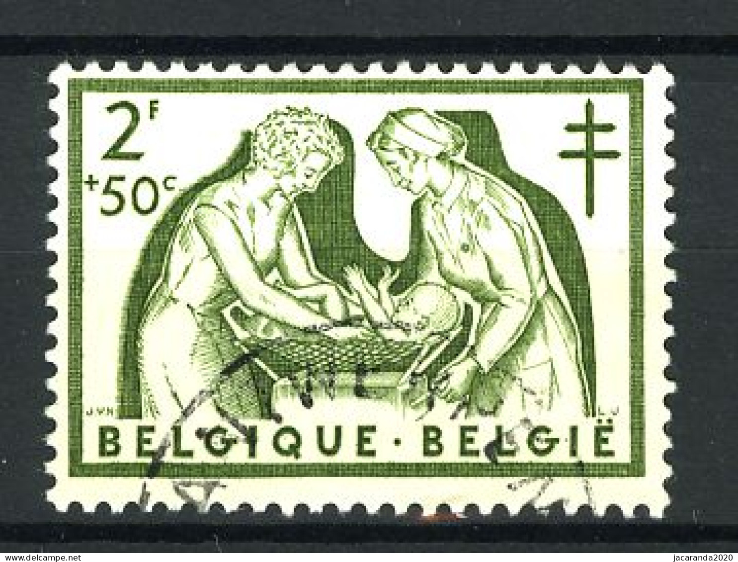 België 1002 - Antitering - Gestempeld - Oblitéré - Used - Gebraucht