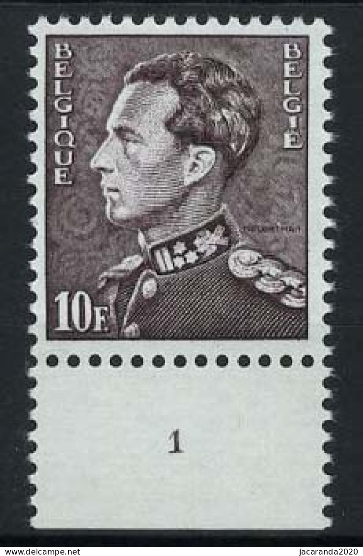 België 848AP3 ** - K. Leopold III - Poortman - MNH - Plnr 1 - ....-1960