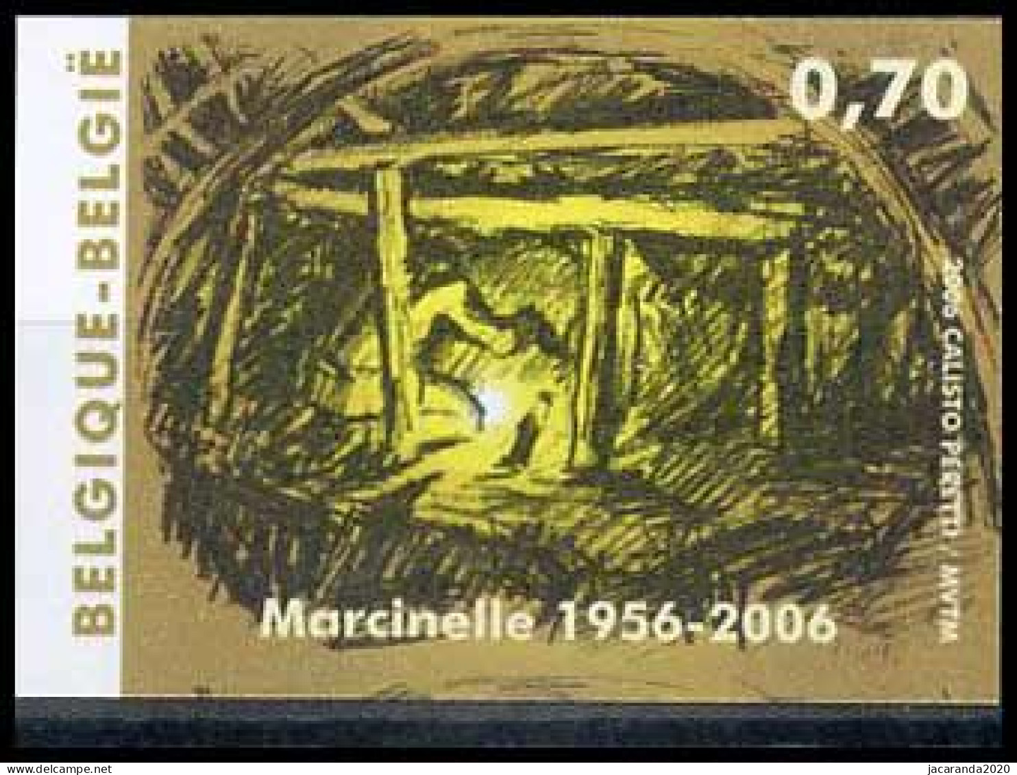 België 3547 ON - Mijnramp In Marcinelle - Catastrophe à Marcinelle - 2001-…