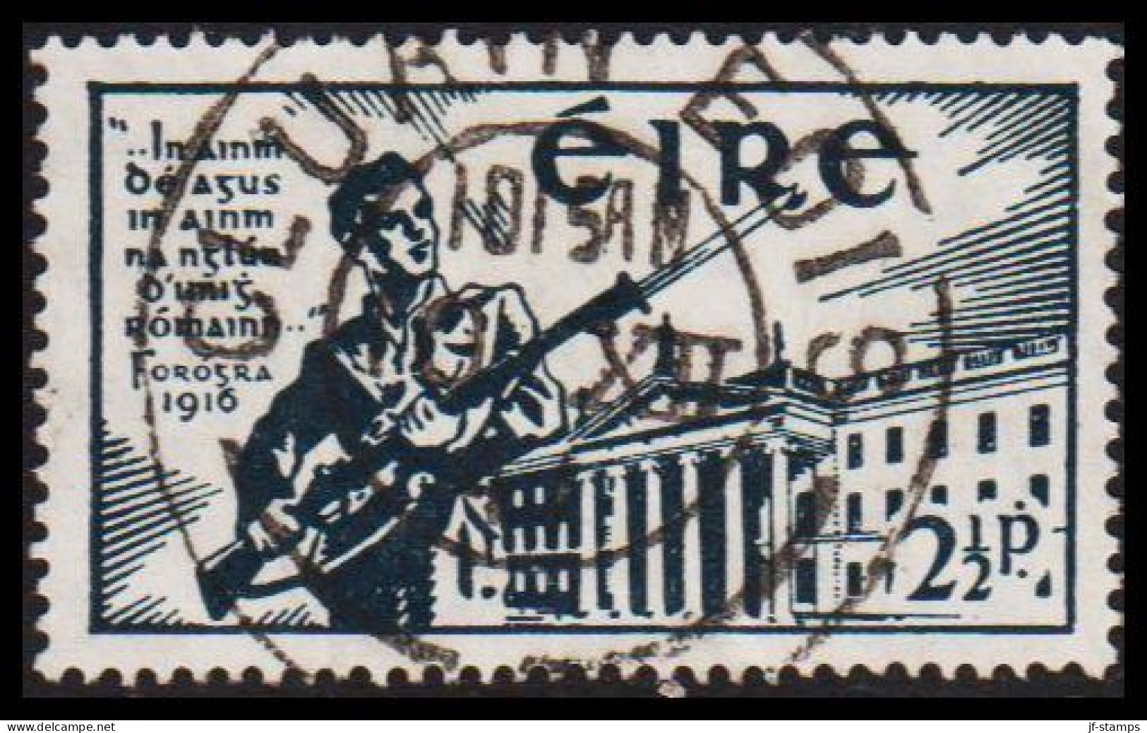 1941. EIRE.  Resistance 2½ P With Luxus Cancel.  (Michel 85) - JF544513 - Gebruikt