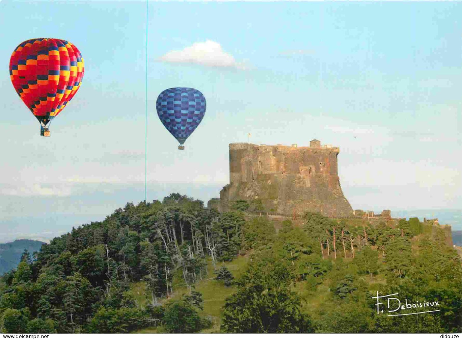Aviation - Montgolfières - Château De Murol - Balloon - CPM - Carte Neuve - Voir Scans Recto-Verso - Balloons
