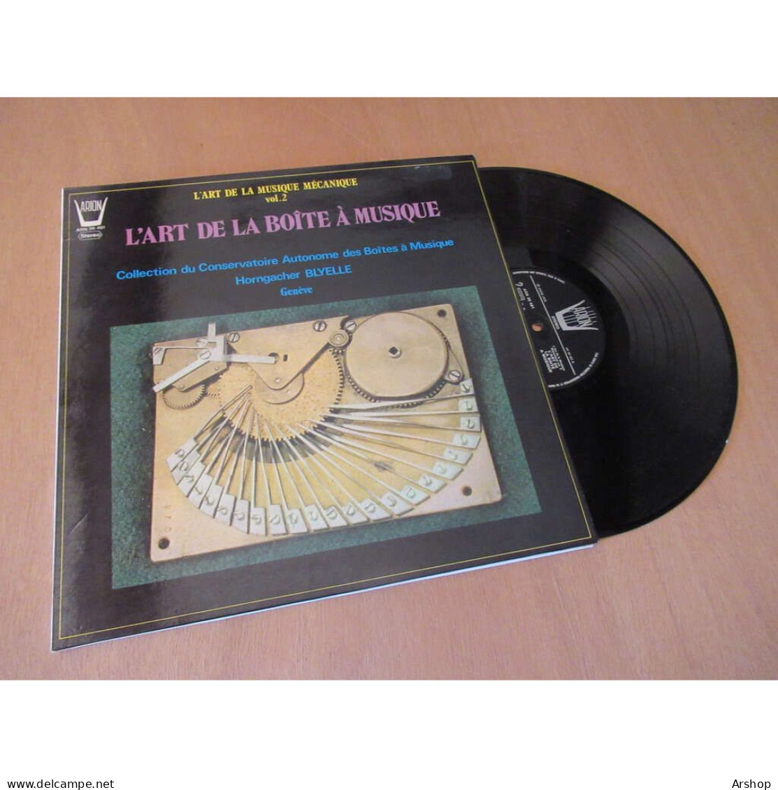 COLLECTION HORNGACHER BLYELLE L'art De La Musique Mecanique Vol 2 - L'art De La Boite à Musique ARION 1978 - Other & Unclassified