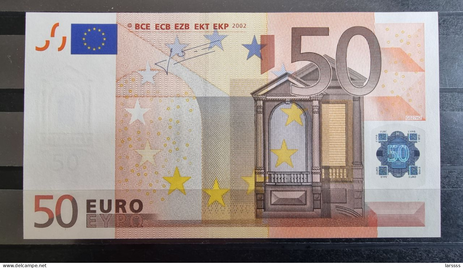 1 X 50€ Euro Trichet G027H2 X72916549562 - UNC - 50 Euro