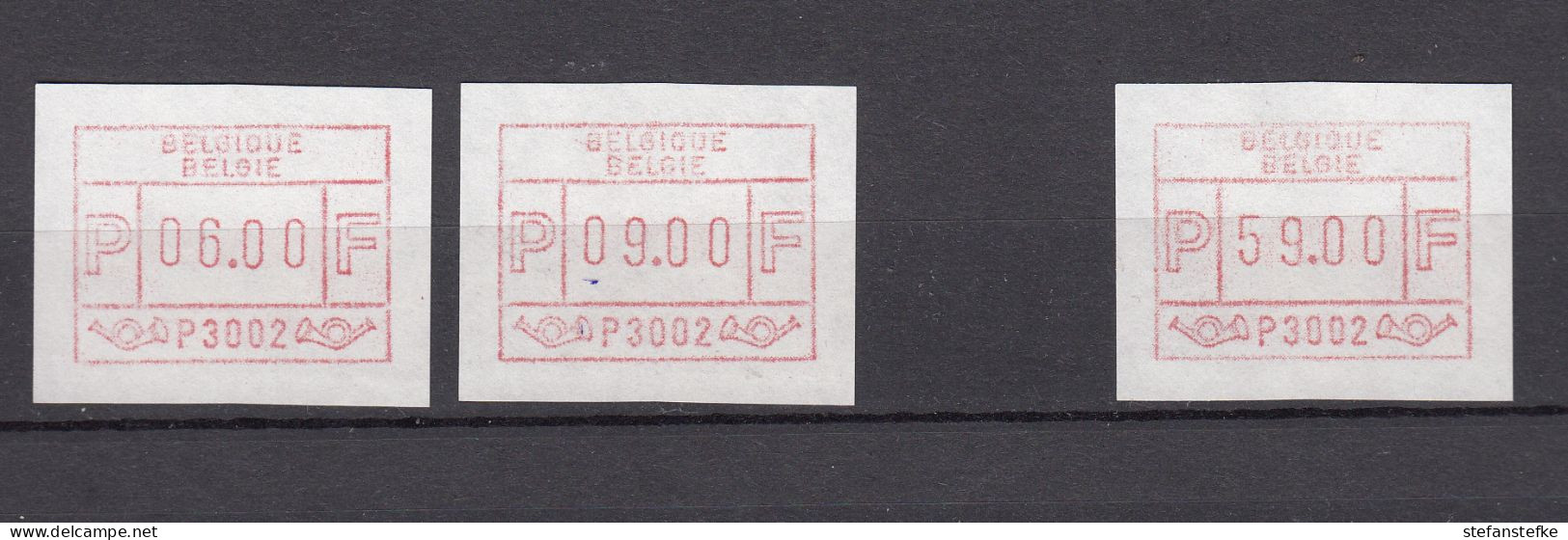 Belgie - Belgique : Ocb Nr:  ATM2  ** MNH  (zie Scan) Pas Complet - Francobolli [M]