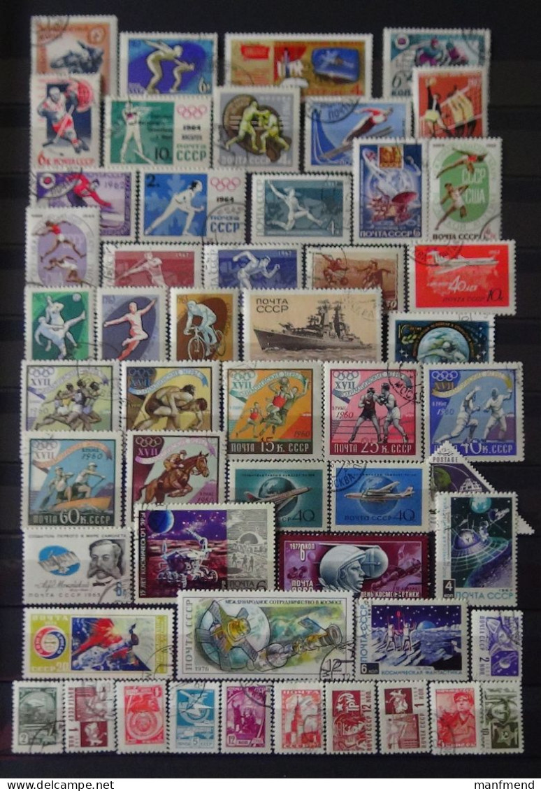 UdSSR - 50 Different Stamps - Used - Lot 1 - Look Scan - Collections