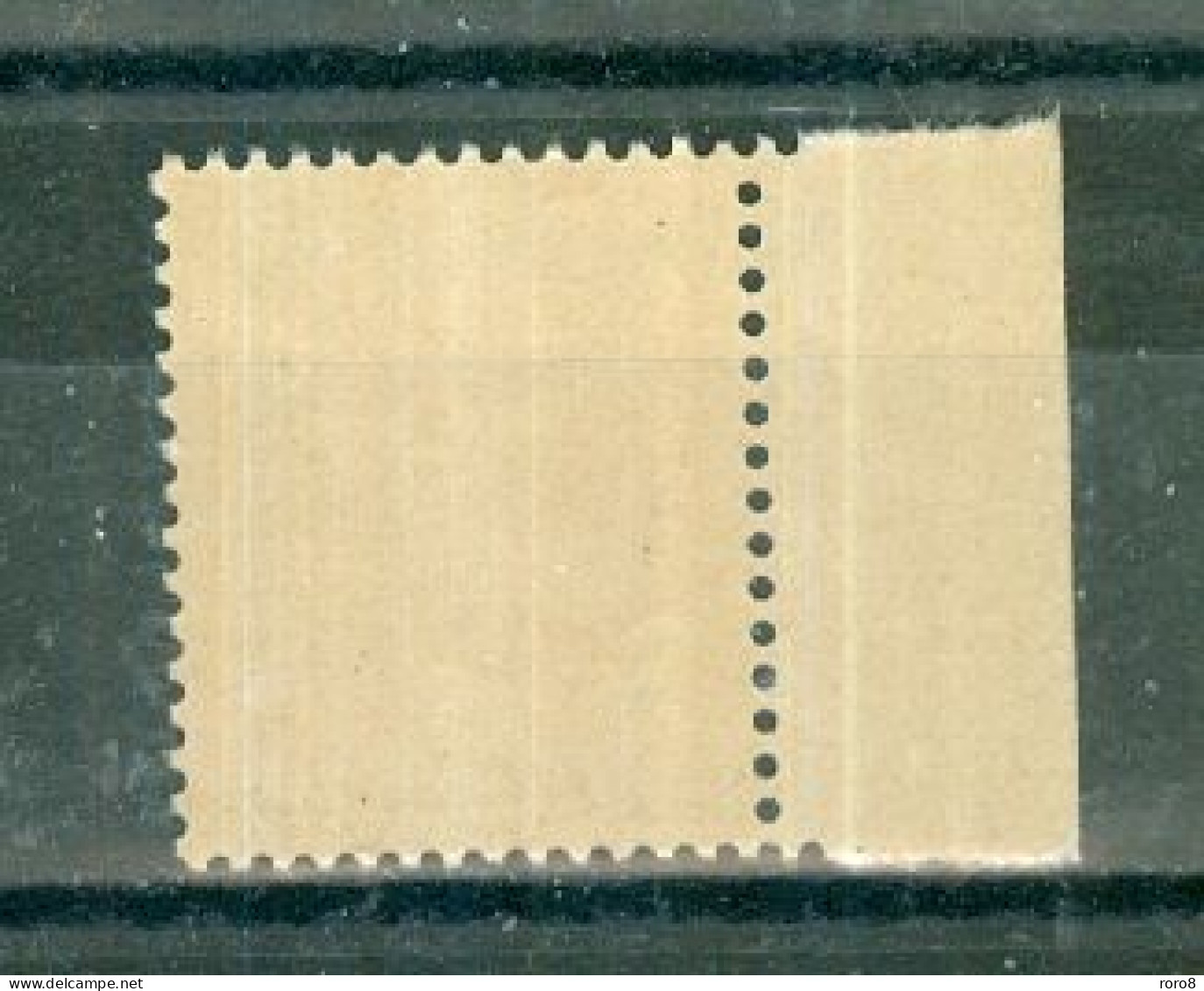 TUNISIE - N°293A** MNH SCAN DU VERSO. Types De 1926-28.  Bord De Feuille. - Neufs