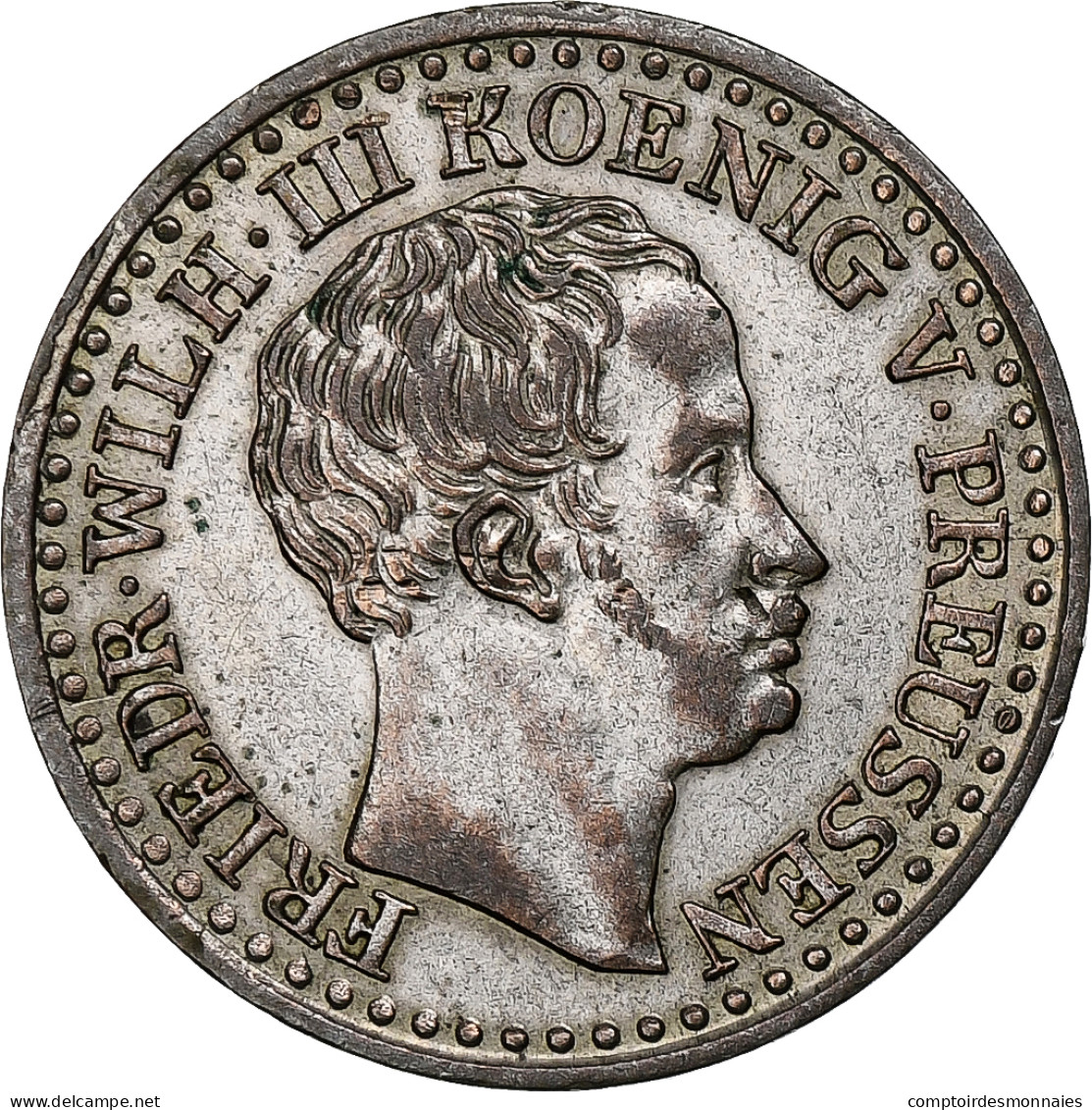 Allemagne, Friedrich Wilhelm III, Silber Groschen, 1826, Düsseldorf, Billon - Petites Monnaies & Autres Subdivisions