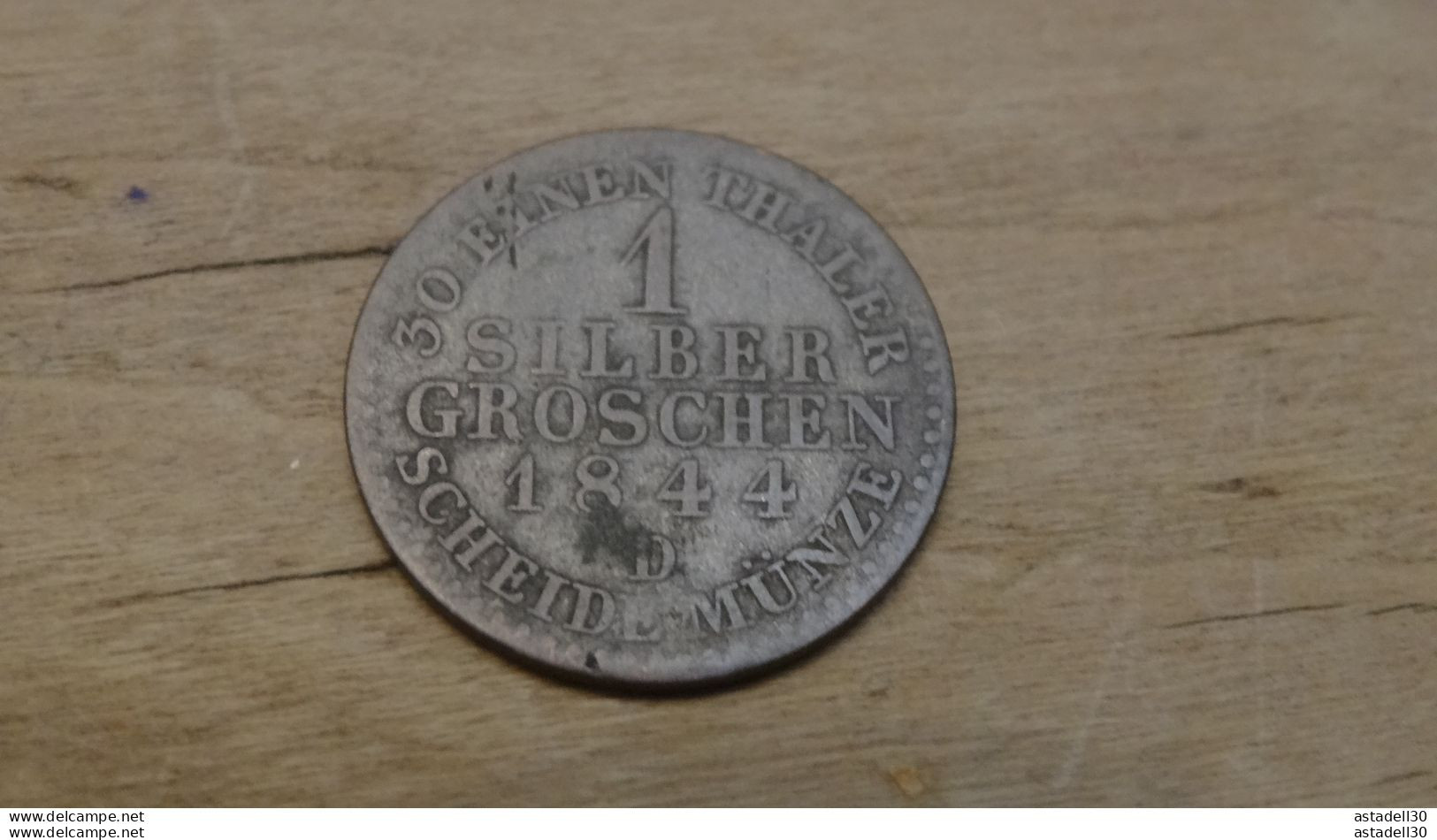 PRUSSE, PREUSSEN : 1 Groschen 1844  ......PHI....  ALL-10 - Petites Monnaies & Autres Subdivisions