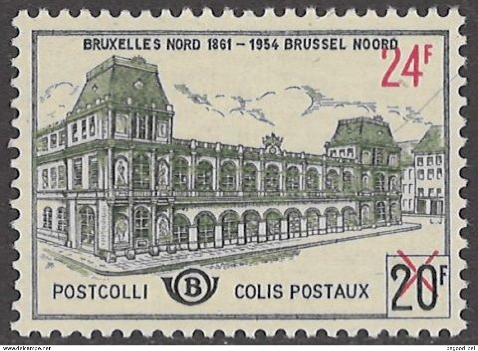 BELGIUM - 1961 - MNH/** -  COB TR373  - Lot 25985 - Ungebraucht