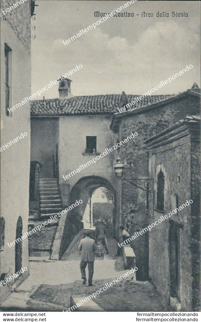 Cl206 Cartolina Morro Reatino Arco Della Siesta Provincia Di Rieti - Rieti