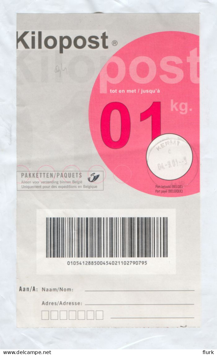 België Kilopost 1kg 2001 Kermt Perfect - Kilopost 2003-2015 [Ki]