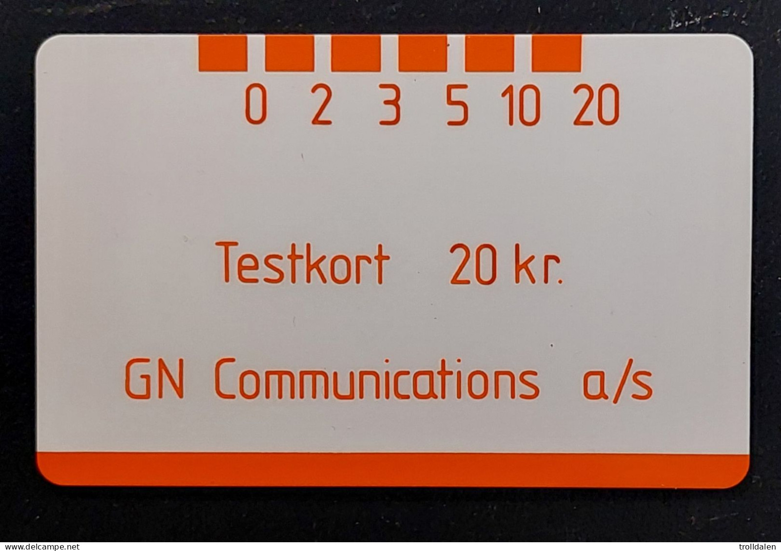 Denmark GN Testcard - Danimarca