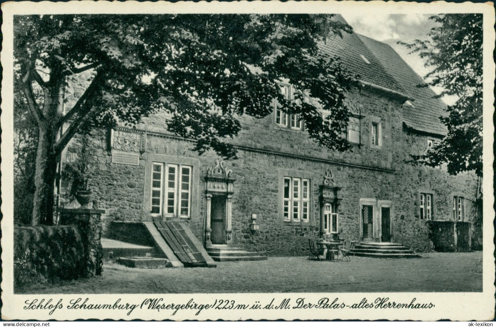 Ansichtskarte Rinteln Der Palas Herrenhaus Von Schloss Schaumburg 1913 - Rinteln