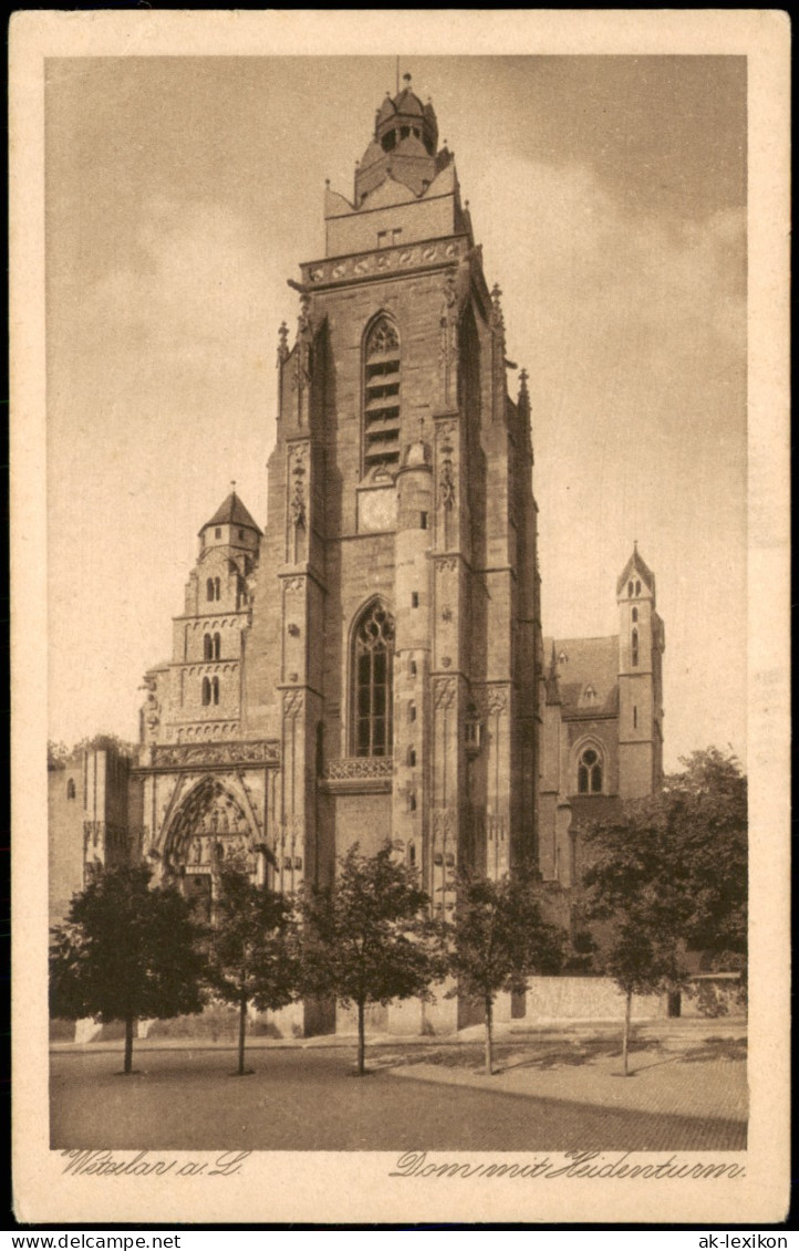 Ansichtskarte Wetzlar Dom Mit Heidenturm 1920 - Wetzlar