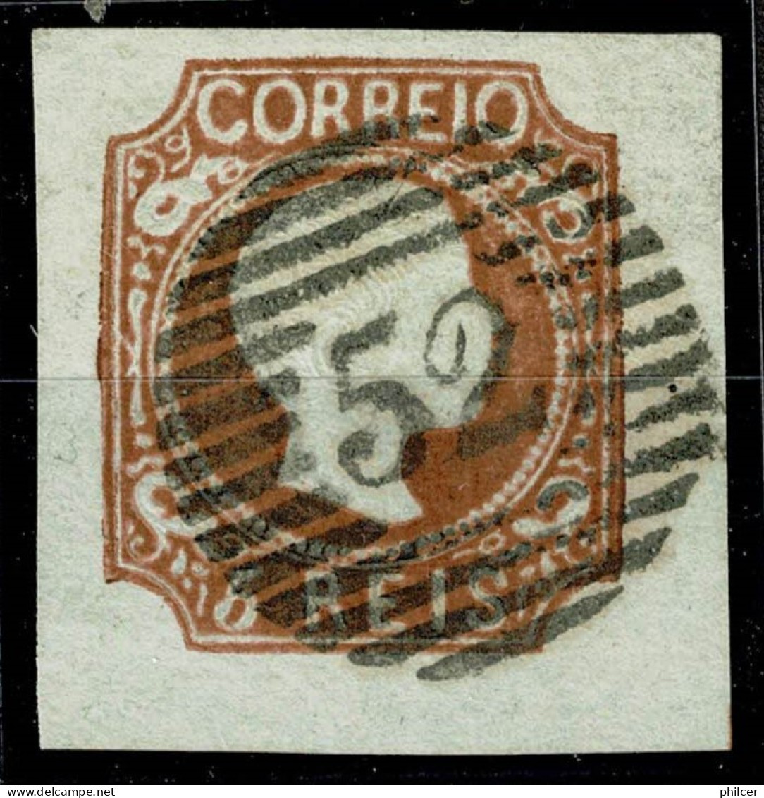 Portugal, 1856/8, # 10, Used - Oblitérés