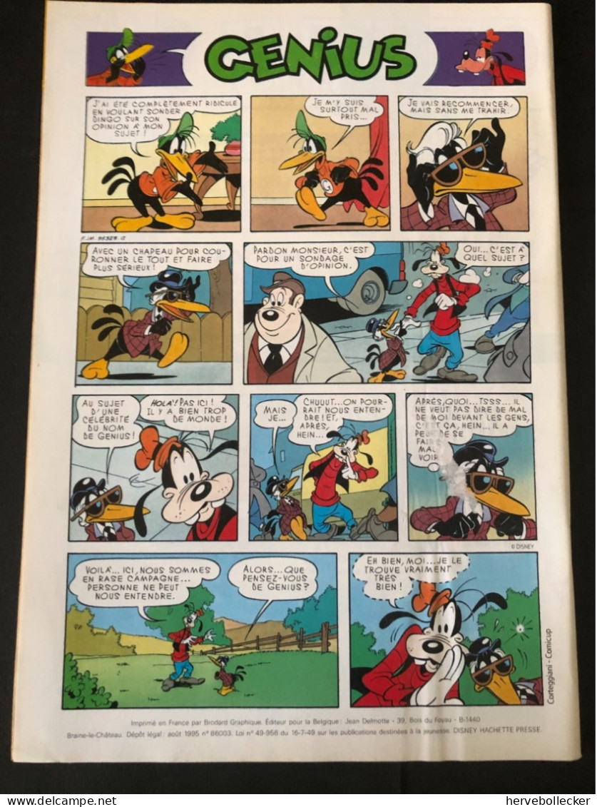 Le Journal De Mickey - Hebdomadaire N° 2254 - 1995 - Disney