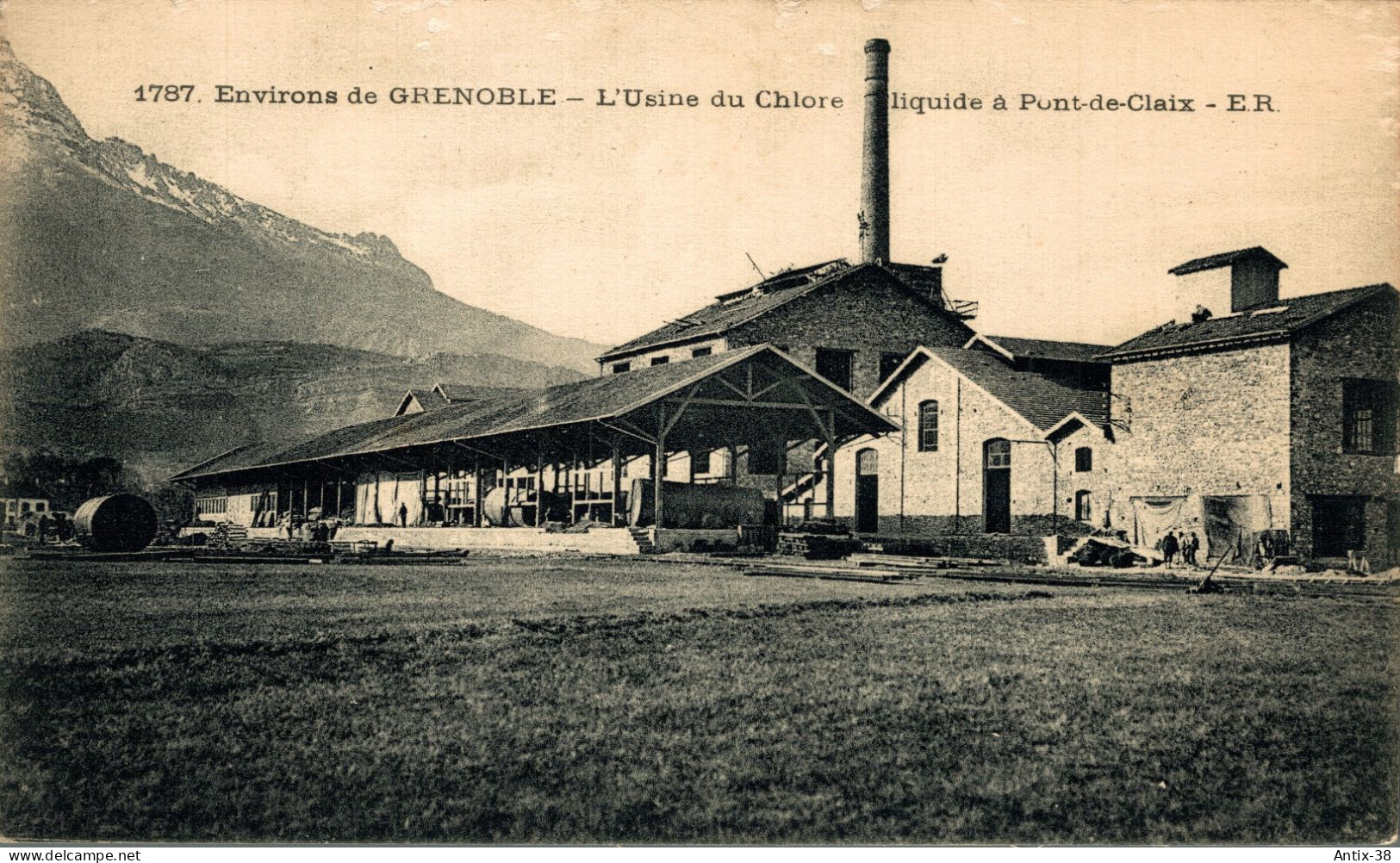N60 - 38 - Environs De Grenoble - PONT-DE-CLAIX - Isère - L'Usine Du Chlore Liquide - Claix