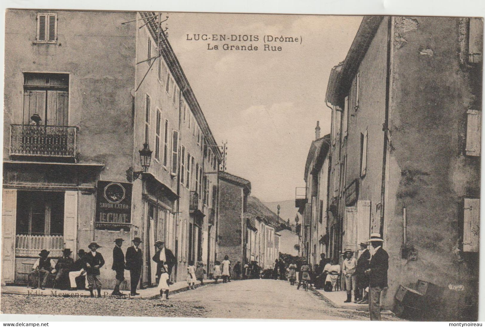 Drôme : LUc  En    DIOIS   : La  Grande  Rue - Luc-en-Diois