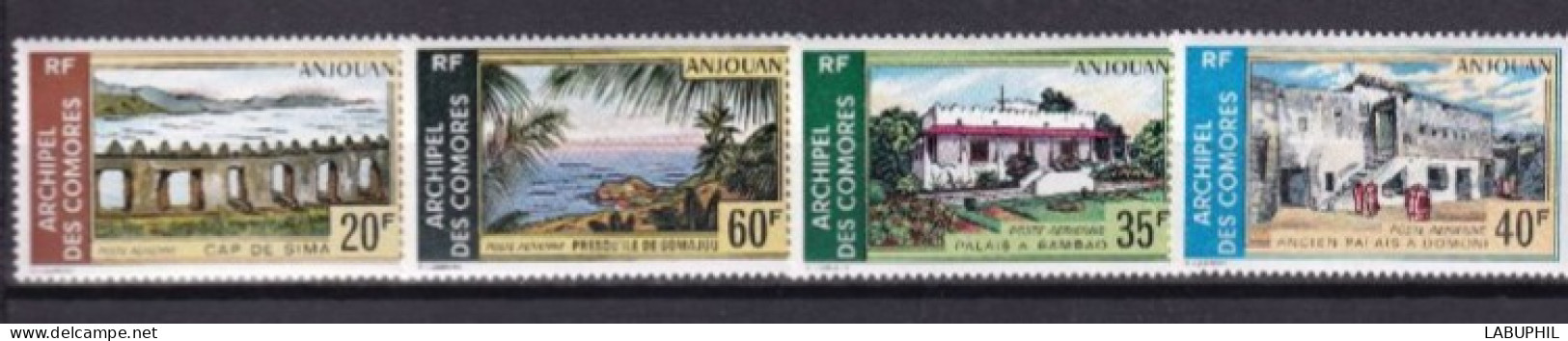 COMORES  NEUF MNH ** Poste Aerienne 1972 - Neufs