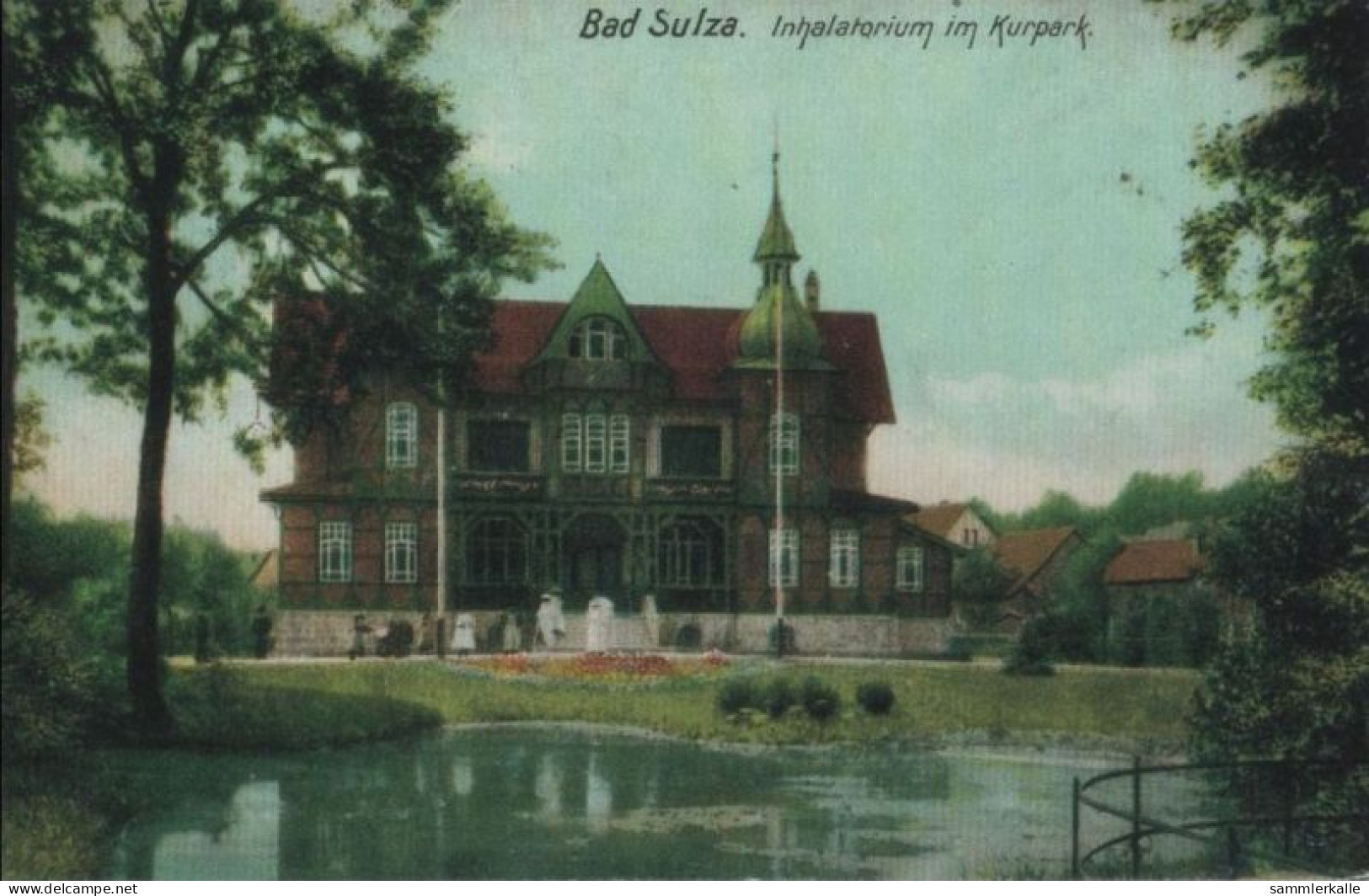 93516 - Bad Sulza - [REPRINT] - Inhalatorium Im Kurpark - Ca. 1985 - Bad Sulza
