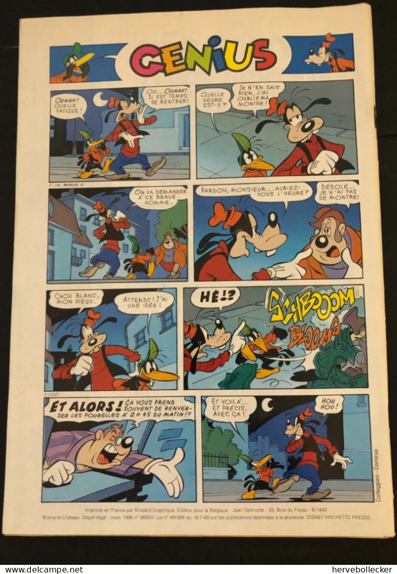 Le Journal De Mickey - Hebdomadaire N° 2281 - 1996 - Disney