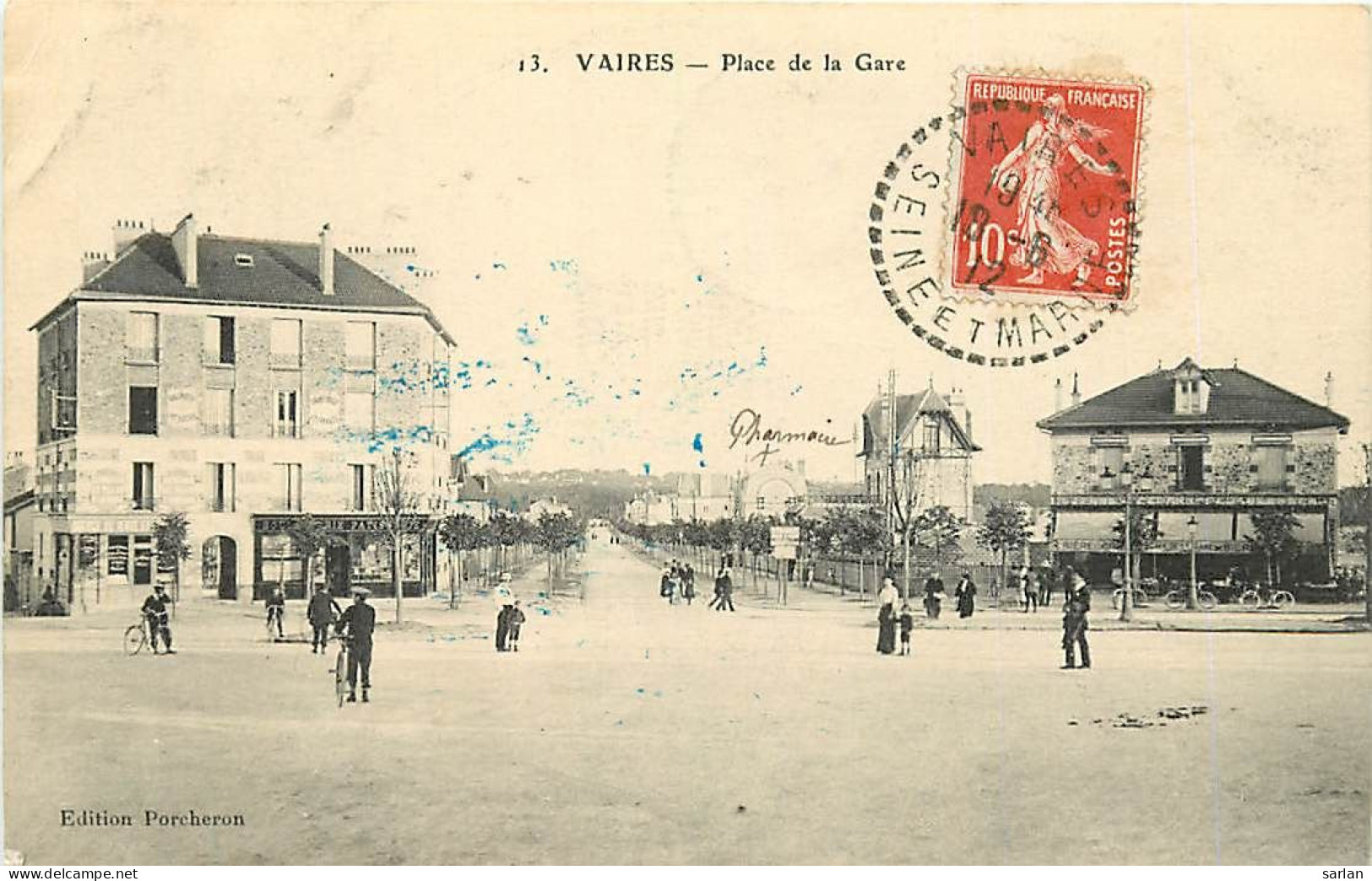 77 , VAIRES , Place De La Gare , * 499 01 - Vaires Sur Marne