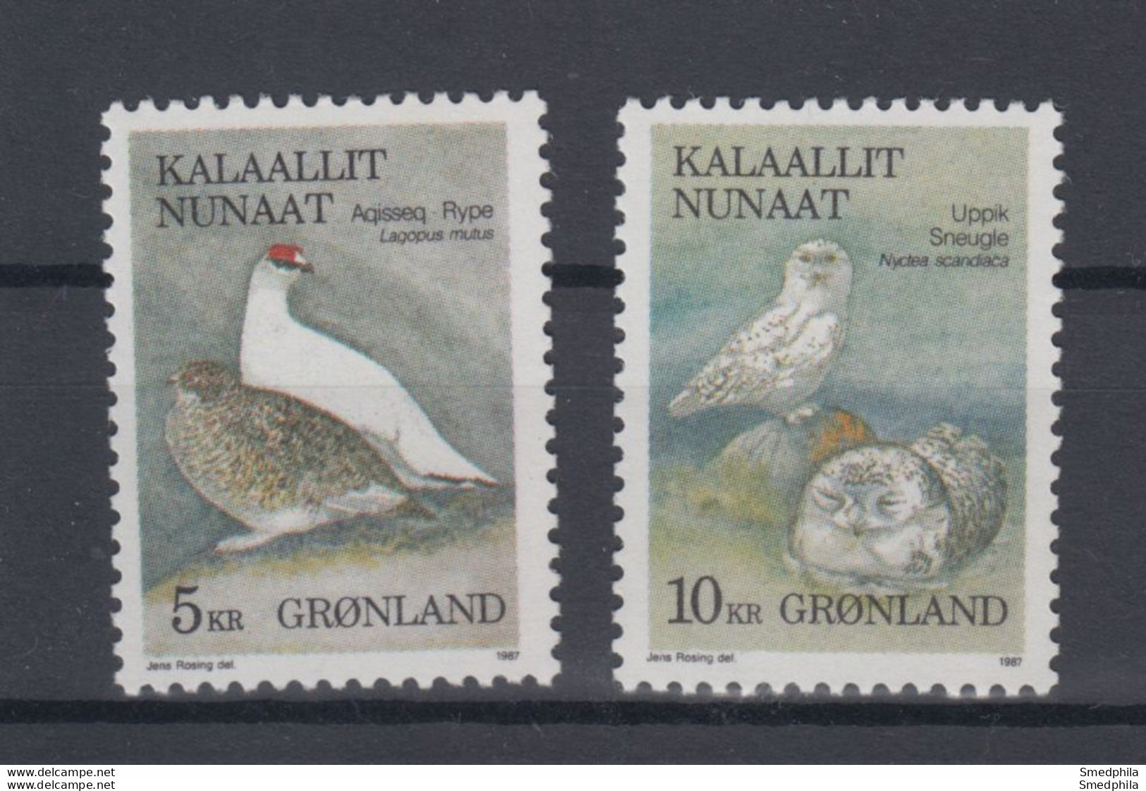 Greenland 1987 - Michel 176-177 MNH ** - Ungebraucht