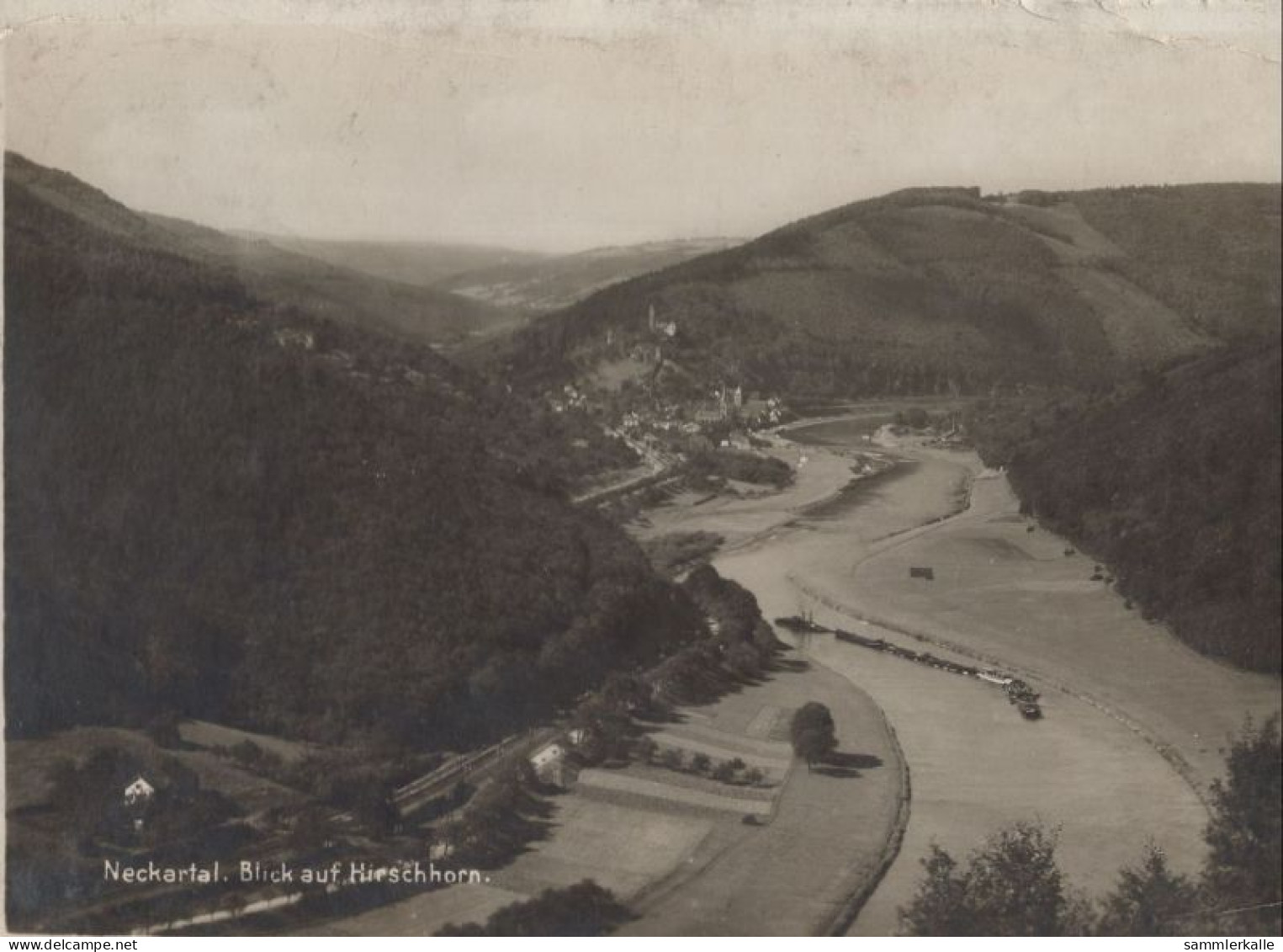 123543 - Hirschhorn - Blick Ins Tal - Heppenheim