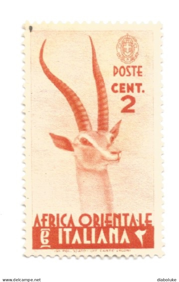 (COLONIE E POSSEDIMENTI) 1938, AFRICA ORIENTALE ITALIANA, SOGGETTI VARI - 9 Francobolli Usati - Italienisch Ost-Afrika