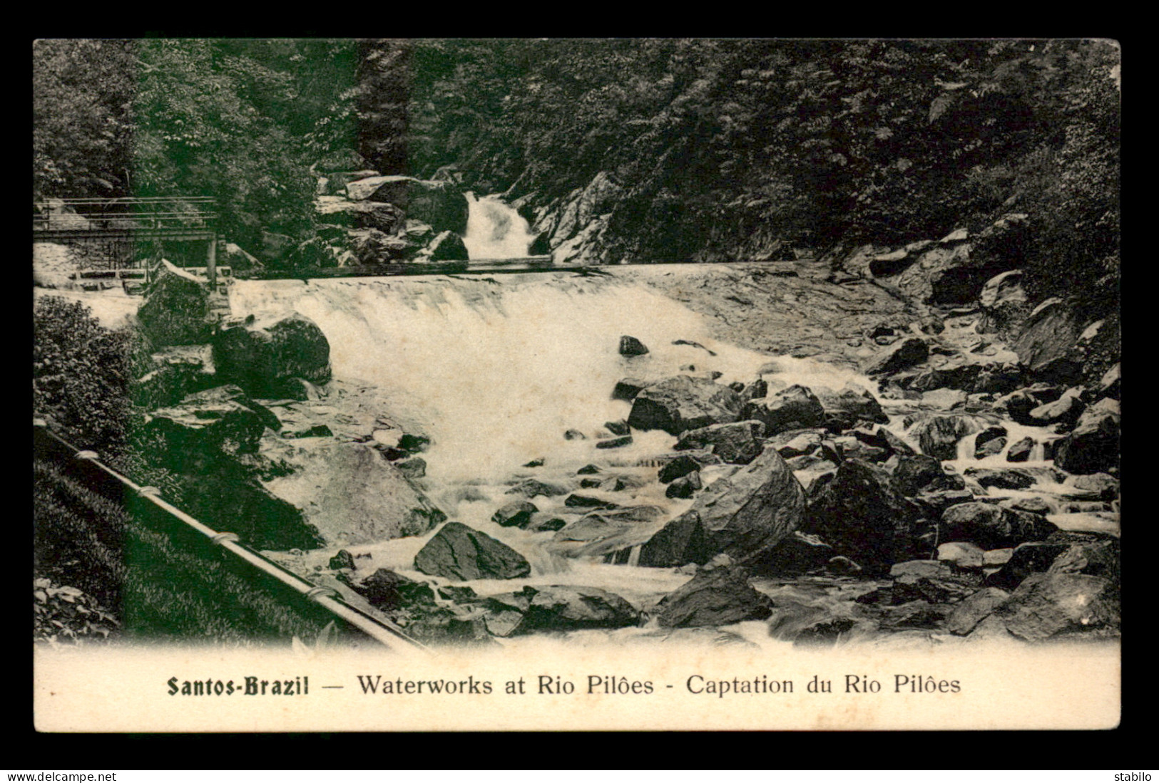 BRESIL - SANTOS - WATERWORKS AT RIO PILOES - Sonstige & Ohne Zuordnung