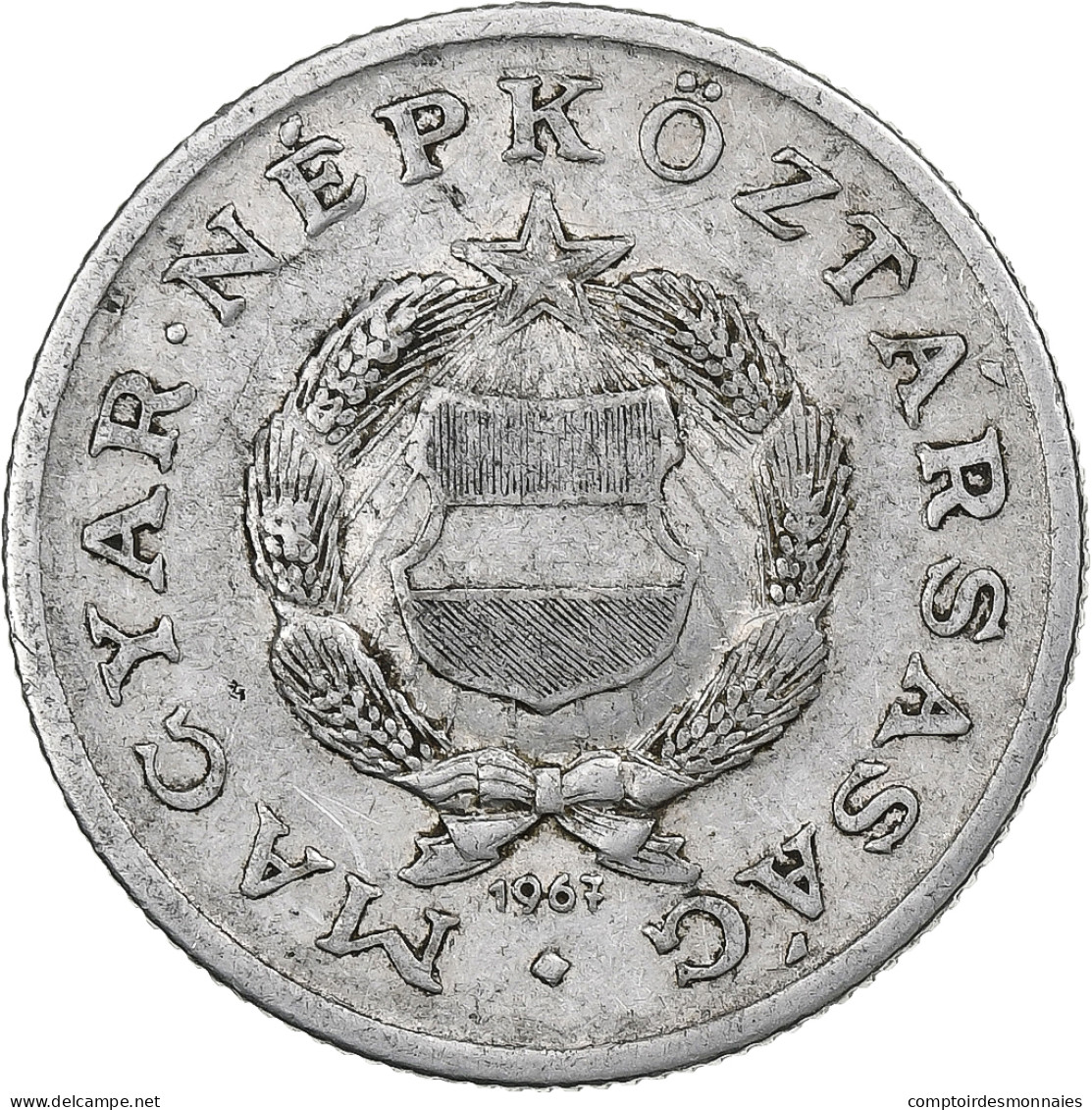 Hongrie, Forint, 1967, Aluminium, TTB, KM:575 - Ungarn