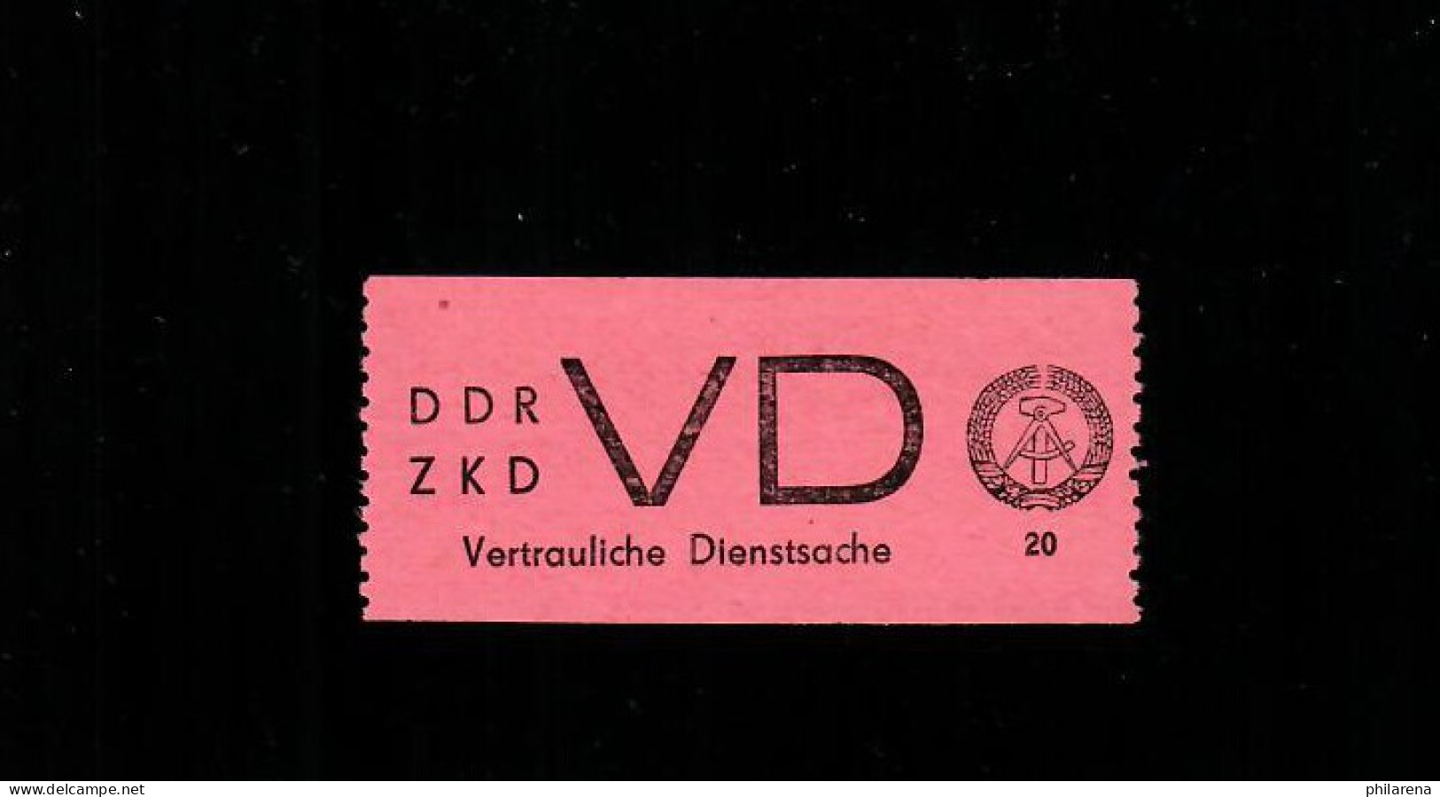 DDR: Dienstmarke D 1965, MiNr. VD2, **, Postfrisch, BPP Attest - Ungebraucht