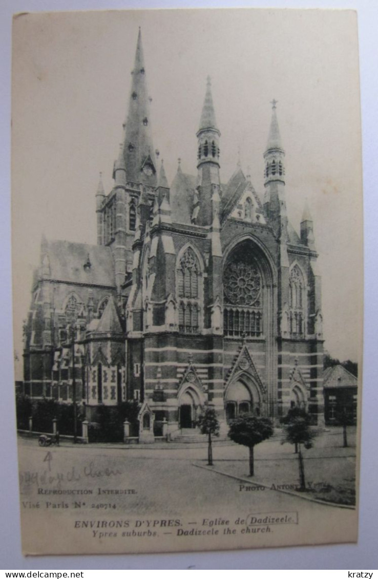 BELGIQUE - FLANDRE OCCIDENTALE - MOORSLEDE - DADIZEELE - L'Eglise - Moorslede