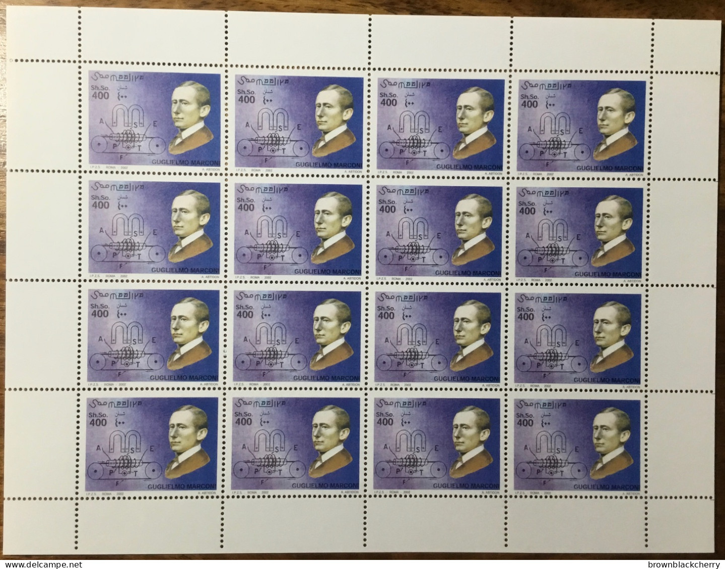 Marconi Full Sheet Mnh / Famous People Nobel Laureate Physics - Fysica