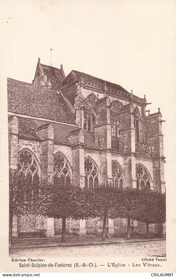 91-SAINT SULPICE DE FAVIERES-N°T5296-G/0261 - Saint Sulpice De Favieres