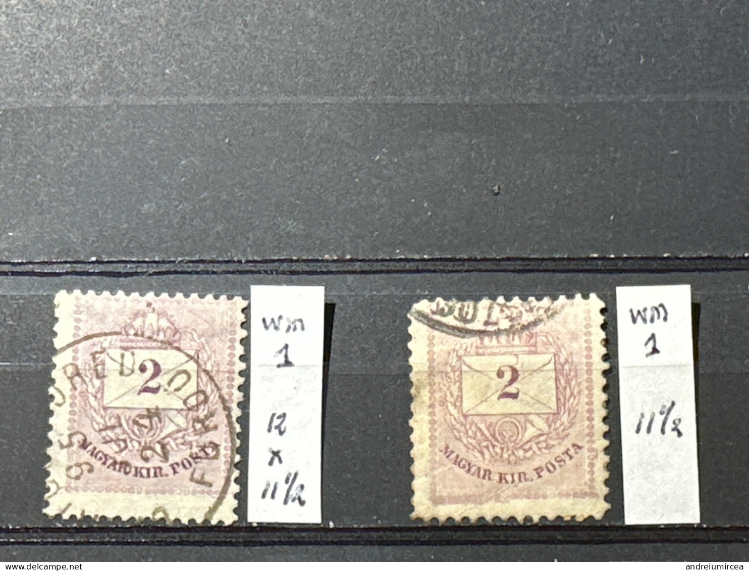 1874  2,Kr.   Used X2 - Andere & Zonder Classificatie