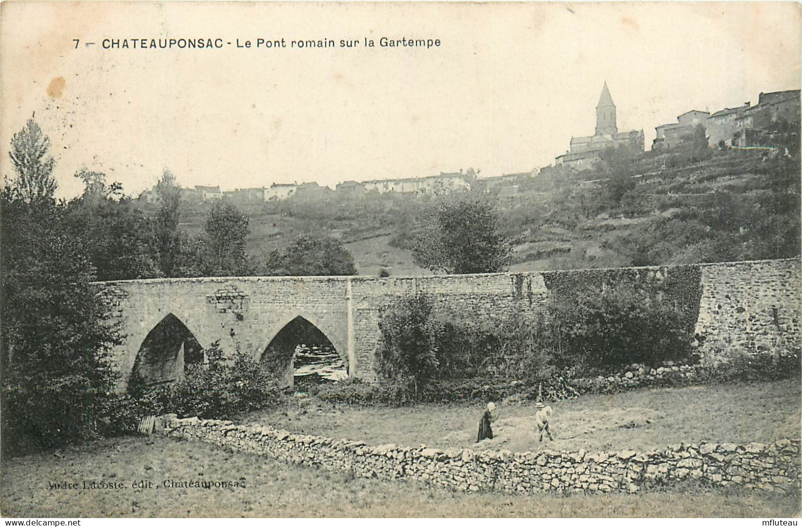 87* CHATEAUPONSAC  Pont Romain Sur La Gartempe        RL28,1409 - Chateauponsac