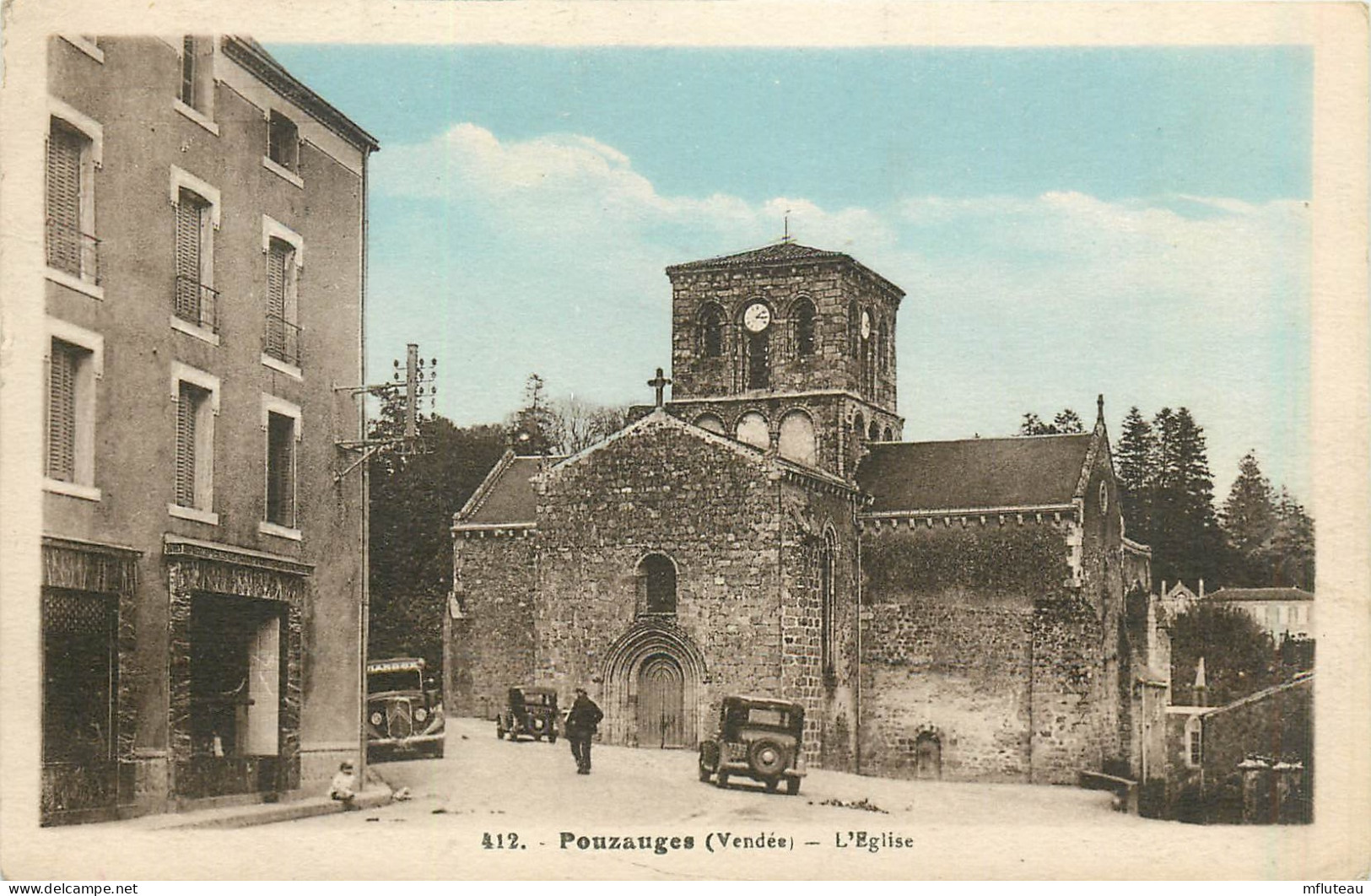 85* POUZAUGES  L Eglise      RL31,1160 - Pouzauges