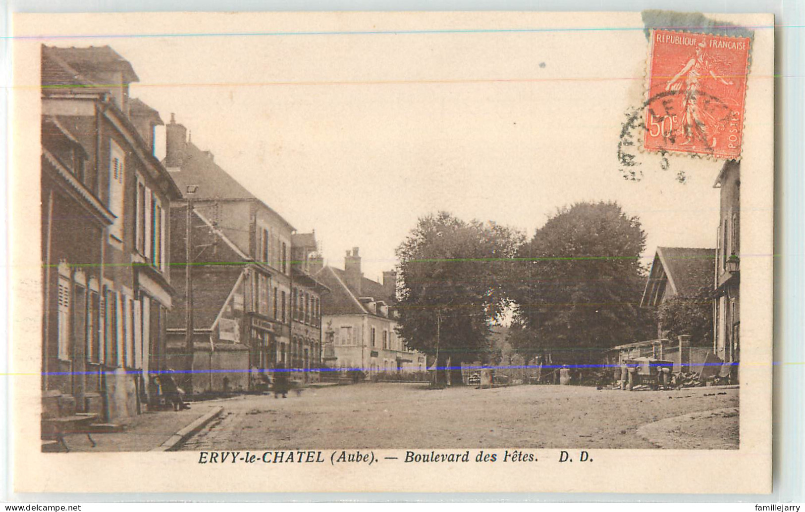 38202 - ERVY LE CHATEL - BOULEVARD DES FETES - Ervy-le-Chatel