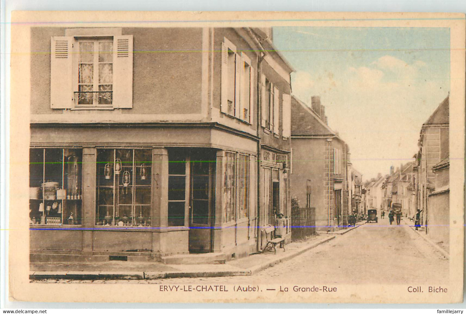 38201 - ERVY LE CHATEL - LA GRANDE RUE - Ervy-le-Chatel