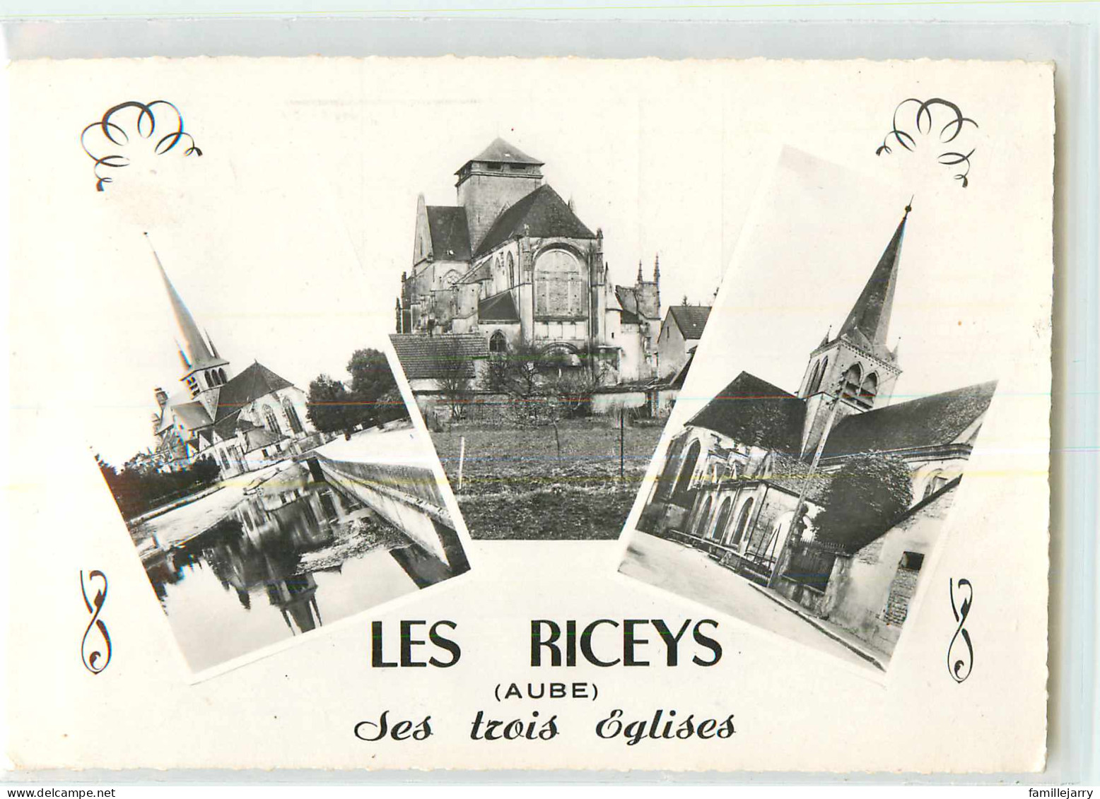 39632 - LES RICEYS - CPSM - LES TROIS EGLISES - Les Riceys