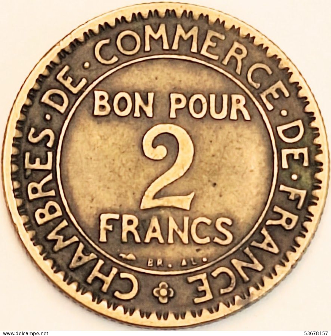 France - 2 Francs 1925, KM# 877 (#4102) - 2 Francs